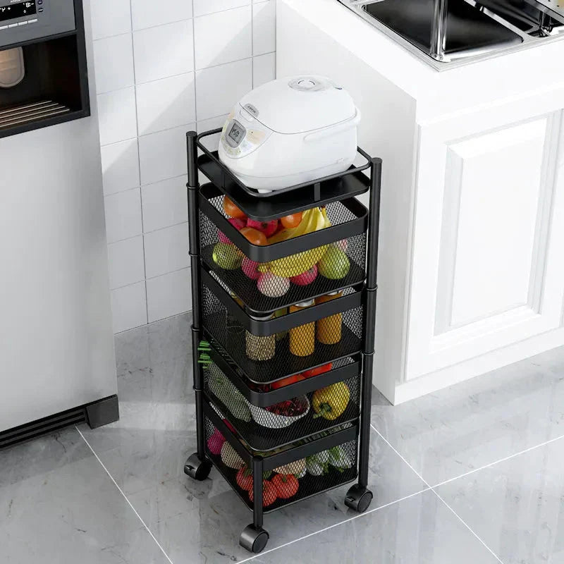 Premium Square Metal Trolley