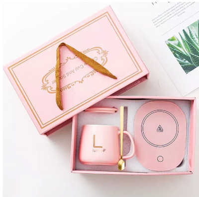 Electric Warmer with Elegant Ceramic Mug